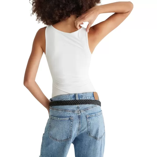 imageAEROPOSTALE Womens Seriously Soft Smooth Cinch Front Tank BodysuitCream