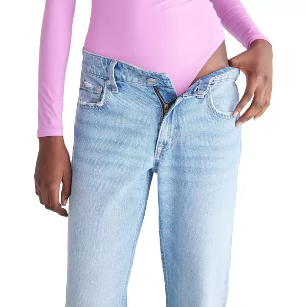 imageAEROPOSTALE Womens Seriously Soft Smooth Crew Neck Long Sleeve BodysuitBodacious
