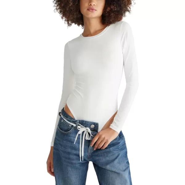 imageAEROPOSTALE Womens Seriously Soft Smooth Crew Neck Long Sleeve BodysuitCream