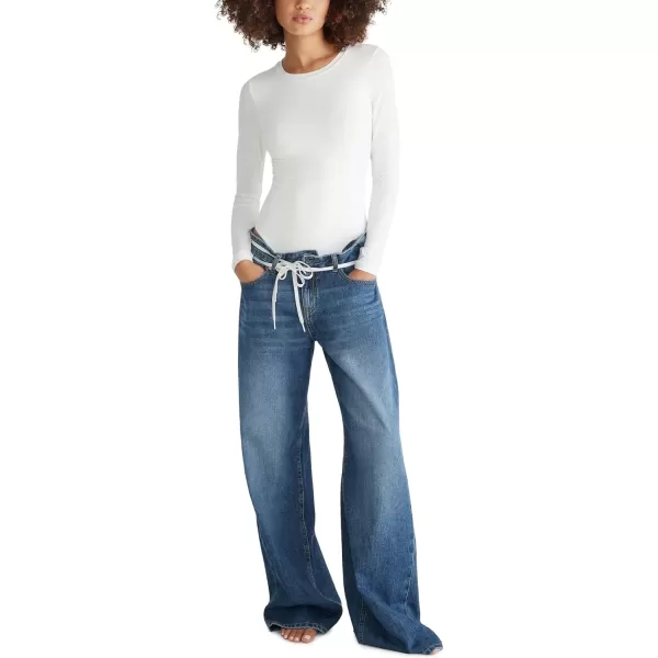imageAEROPOSTALE Womens Seriously Soft Smooth Crew Neck Long Sleeve BodysuitCream