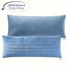 imageAEROPOSTALE Sherpa Body Pillow 20quotx48quot Blue StripeBlue Stripe