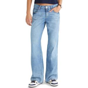 imageAEROPOSTALE Womens Aero Baggy Wide Leg Light Wash Clean JeanOrzo1