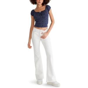 imageAEROPOSTALE Womens Low Rise Flare JeanBleach