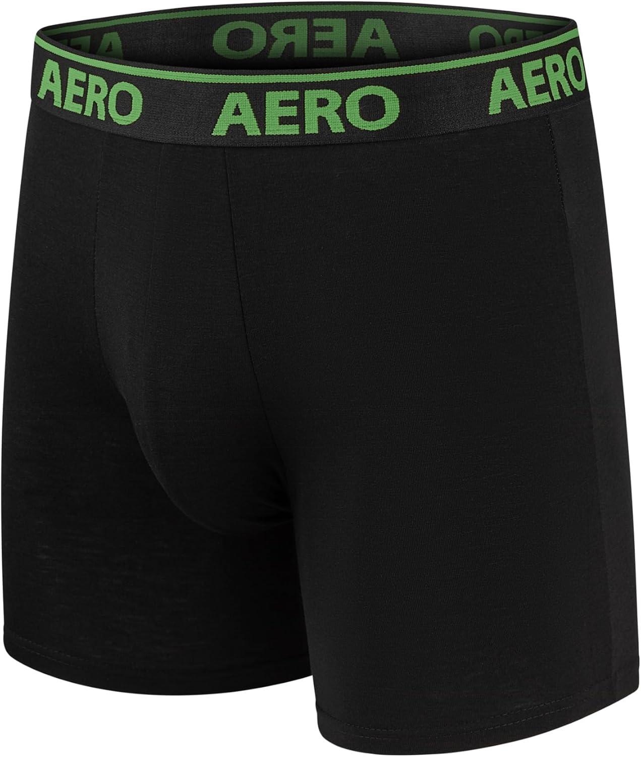 imageAeropostale Mens Boxer BriefsCotton Stretch Boxer Briefs UnderwearBlackBlackBlackBlackBlackBlack