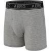 imageAeropostale Mens Boxer BriefsCotton Stretch Boxer Briefs UnderwearBlackCharcoalBlackGreyHeather