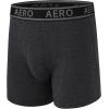 imageAeropostale Mens Boxer BriefsCotton Stretch Boxer Briefs UnderwearBlackCharcoalBlackGreyHeather
