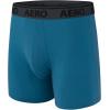 imageAeropostale Mens Boxer BriefsCotton Stretch Boxer Briefs UnderwearHeatherNauticalTealBlueNavyBaby Blue