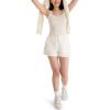 imageAEROPOSTALE Womens HighRise Linen ShortsIvory