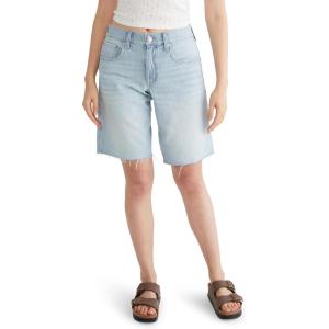 imageAEROPOSTALE Womens Low Rise Baggy Denim JortsLight Wash11