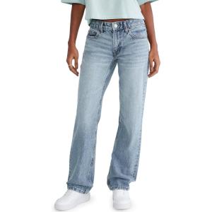 imageAEROPOSTALE Womens Low Rise Baggy JeanMedium Wash1