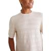 imageAEROPOSTALE Mens Horiztonal Textured Stripe Sweater TeeGreen