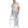imageAEROPOSTALE Mens Short Sleeve Mechanic ShirtSilver Cloud