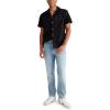 imageAEROPOSTALE Mens Short Sleeve Textured Eyelet ShirtBlack