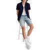 imageAEROPOSTALE Mens Short Sleeve Textured Eyelet ShirtBlue