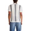 imageAEROPOSTALE Mens Striped OpenKnit Buttoned Sweater PoloBeige