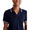 imageAEROPOSTALE Mens Tipped OpenKnit Sweater PoloBlue