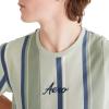 imageAEROPOSTALE Mens Vertical Stripe Graphic TeeGreen