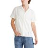 imageAEROPOSTALE Mens Short Sleeve Textured Eyelet ShirtIvory