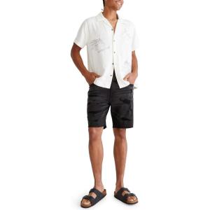 imageAEROPOSTALE Mens Short Sleeve Amalfi Coast Embroidered Camp ShirtIvory