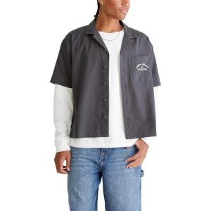 imageAEROPOSTALE Mens Short Sleeve Mechanic ShirtWhale Grey
