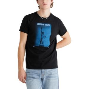 imageAEROPOSTALE Mens Statue of Liberty Graphic Tee Black