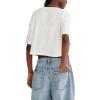 imageAEROPOSTALE Womens Cropped Boyfriend Graphic TeeIvory