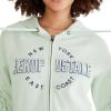 imageAEROPOSTALE Womens East Coast Aero Logo Full Zip Circle HoodieSpray