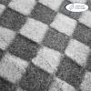 imageAeropostale Wedge Pillow 24quotx18quot Checkerboard GreyCheckerboard Grey