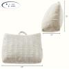 imageAeropostale Wedge Pillow 24quotx18quot Checkerboard GreyWindow Pane Grey