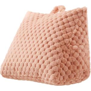 imageAeropostale Wedge Pillow 24quotx18quot Checkerboard GreyHoney Comb Blush