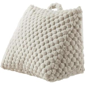 imageAeropostale Wedge Pillow 24quotx18quot Checkerboard GreyHoney Comb Grey