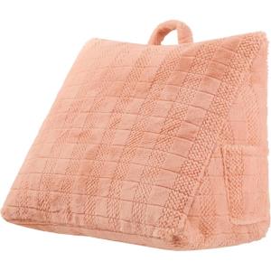 imageAeropostale Wedge Pillow 24quotx18quot Checkerboard GreyWindow Pane Blush