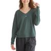 imageAEROPOSTALE Womens Cozy Waffle TeeCilantro