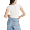 imageAEROPOSTALE Womens Lace VNeck Tiny TopCream