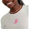 imageAEROPOSTALE Womens Western Journey Baby Tee Boots Grey