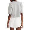 imageAEROPOSTALE womens Crop Bf T HamptLight Grey