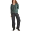 imageAEROPOSTALE Womens Cozy Waffle TeeCilantro