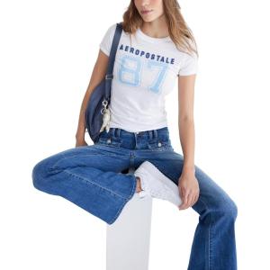 imageAEROPOSTALE Womens Aero Logo Graphic Tee