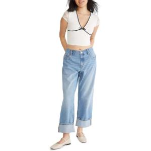 imageAEROPOSTALE Womens Lace VNeck Tiny TopCream