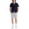 imageAEROPOSTALE Mens 7quot All Day JoggerLinen Blend ShortsBlue