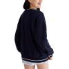 imageAEROPOSTALE Womens Malibu Athletic Oversized VNeck SweatshirtNavy