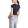 imageAEROPOSTALE Womens Seamless Cinch Fit Baby TeeBlack
