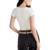 imageAEROPOSTALE Womens Seamless Cinch Fit Baby TeeIvory