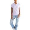 imageAropostale Womens Aero Solid A87 Polo Topaz Blue