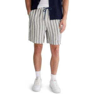 imageAEROPOSTALE Mens 7quot All Day JoggerLinen Blend ShortsBlue