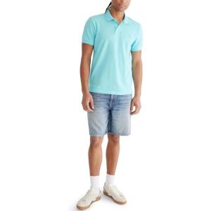 imageAEROPOSTALE Mens 8quot Loose Straight Jean ShortsMedium Wash