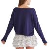 imageAEROPOSTALE Womens Bear Slash Neck SweaterNaval Academy