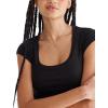 imageAEROPOSTALE Womens Seriously Soft Rib Scoop Neck Baby TeeDark Black