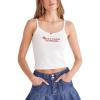 imageAEROPOSTALE Womens Scoop Neck Graphic TankCream