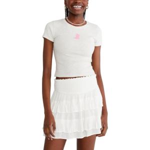imageAEROPOSTALE womens Western Journey Baby Tee BootsGrey